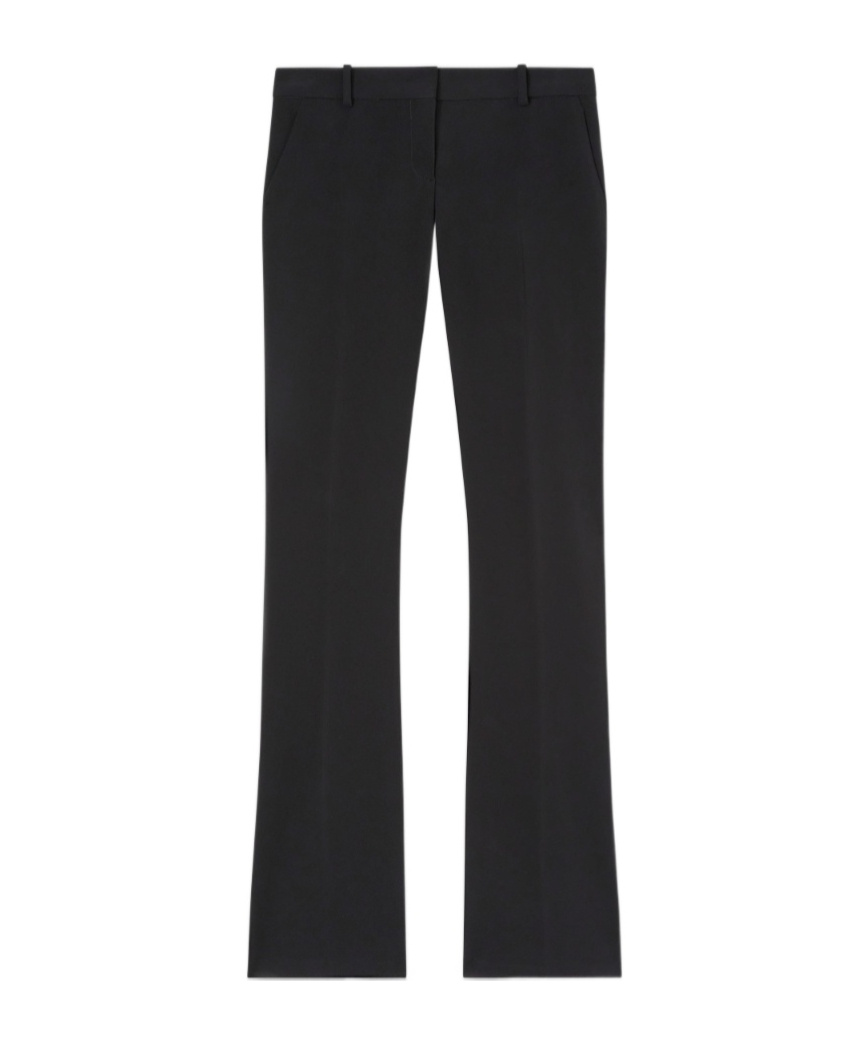 Ermanno Scervino Seam-detail Trousers In Black