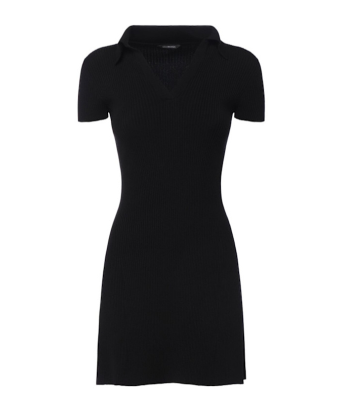 Balenciaga Wool Polo Dress