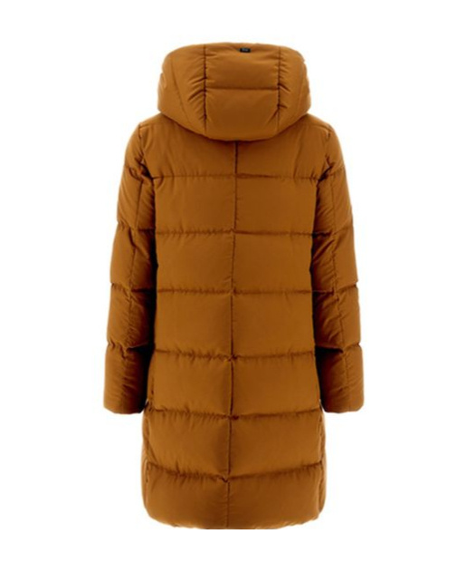 Herno Medium Relaxed Down Jacket In Brown