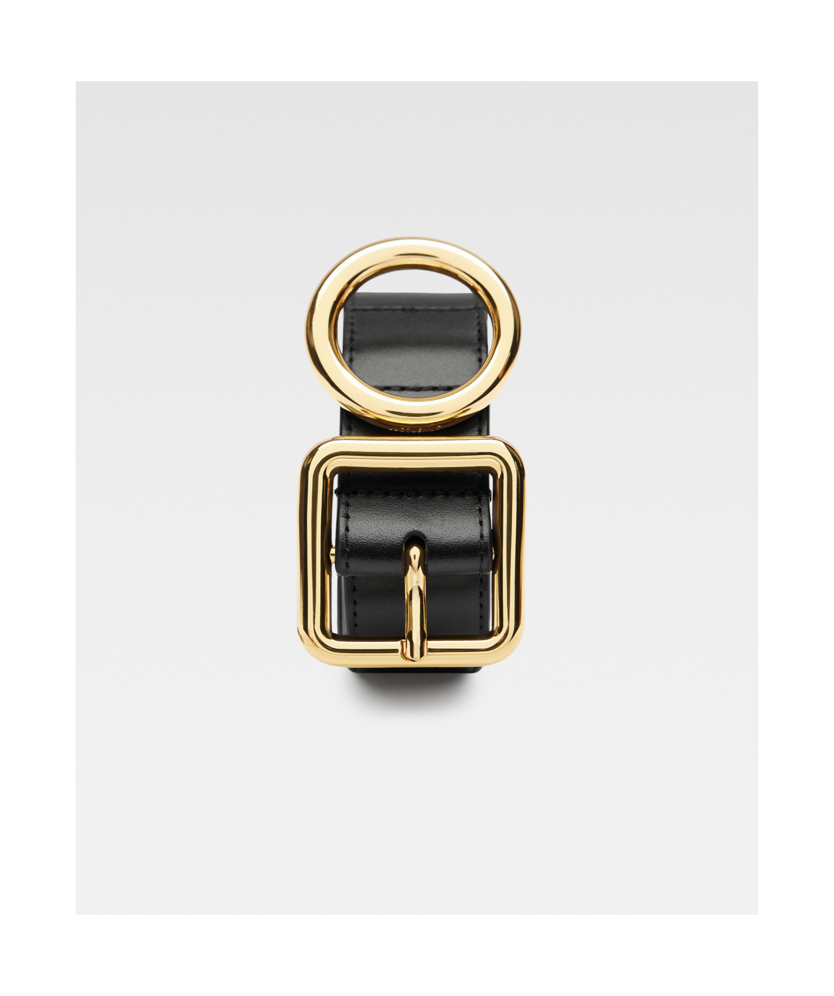 Jacquemus La Ceinture Regalo Shapes Belt In Black