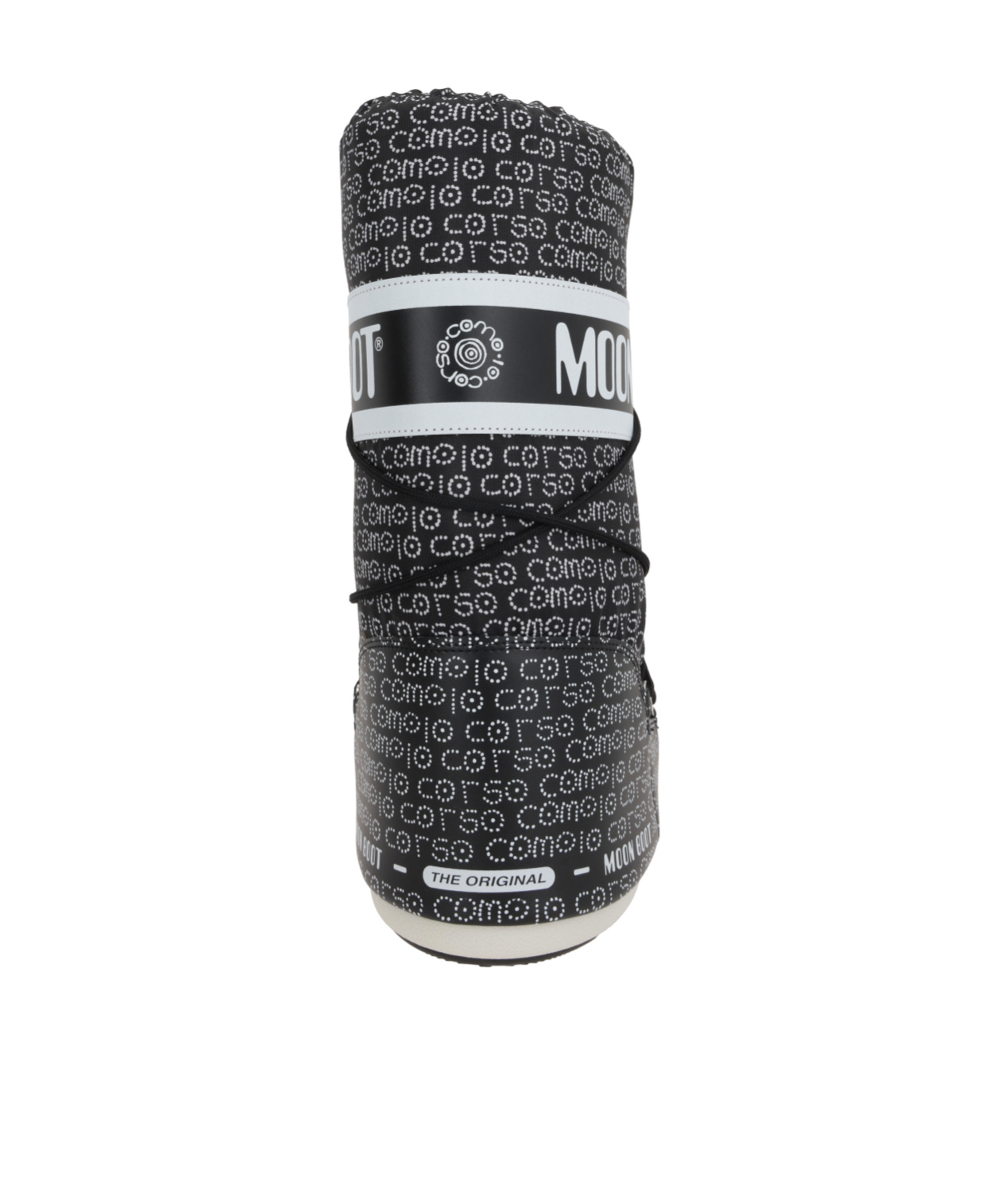 Moon Boot Lacing Snow Boots In Black