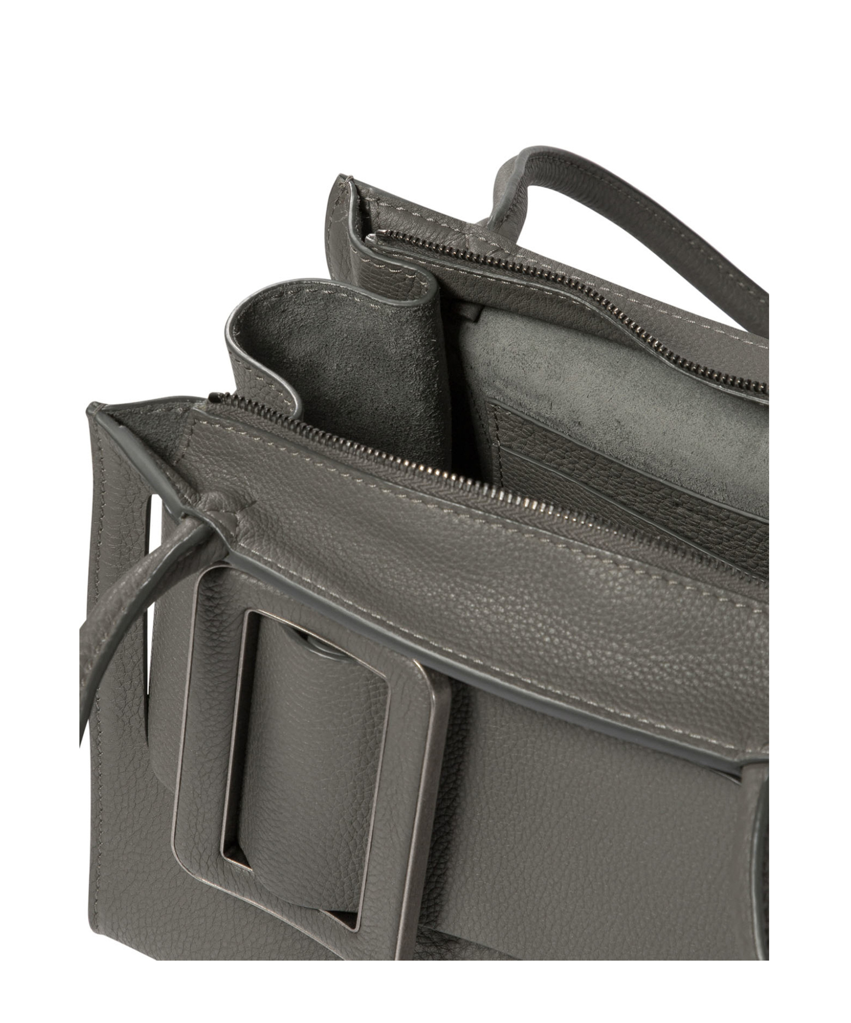 Shop Boyy Carry A Handbag With Both Hands In Black