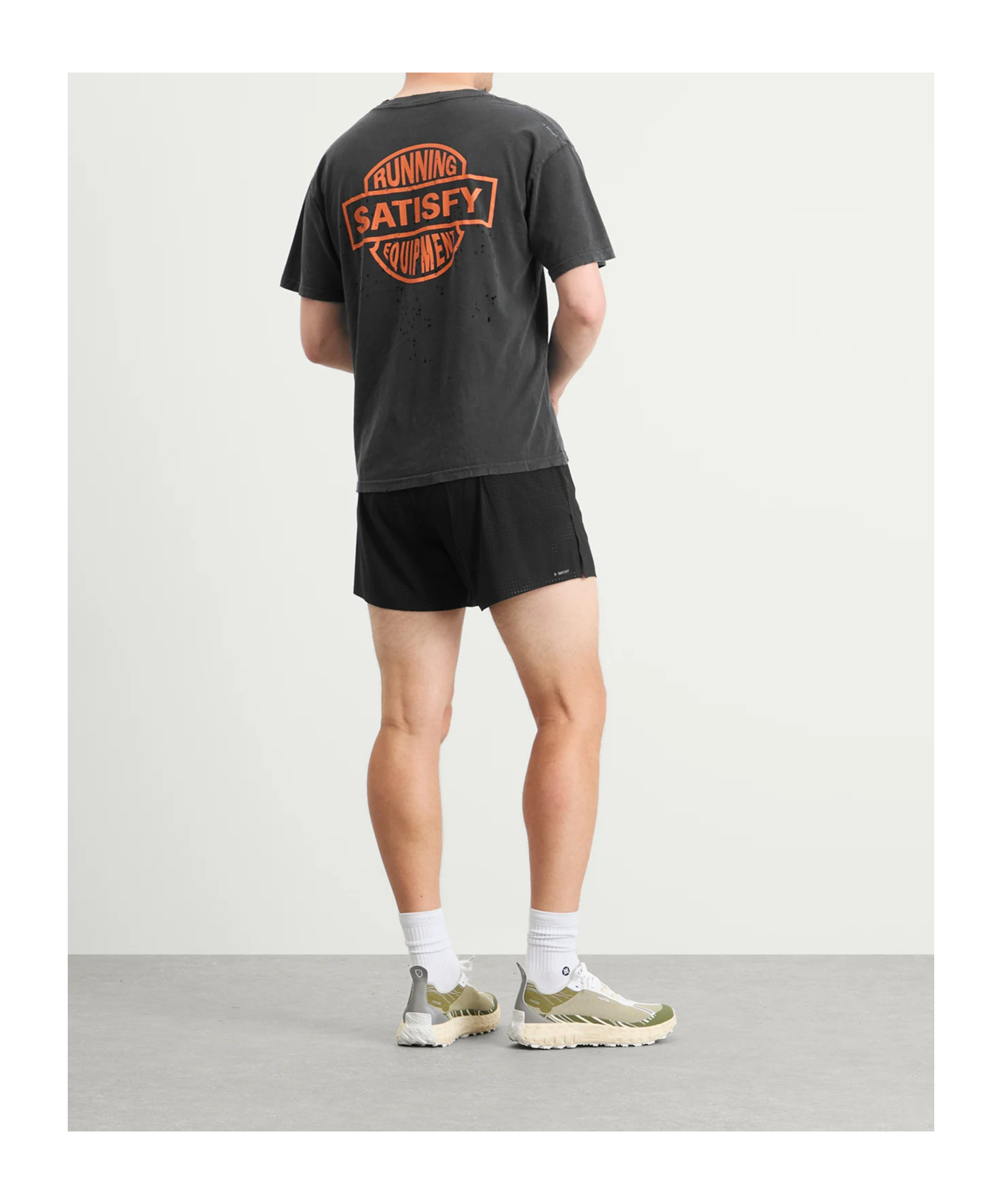 Satisfy Mothtech T-shirt In Black