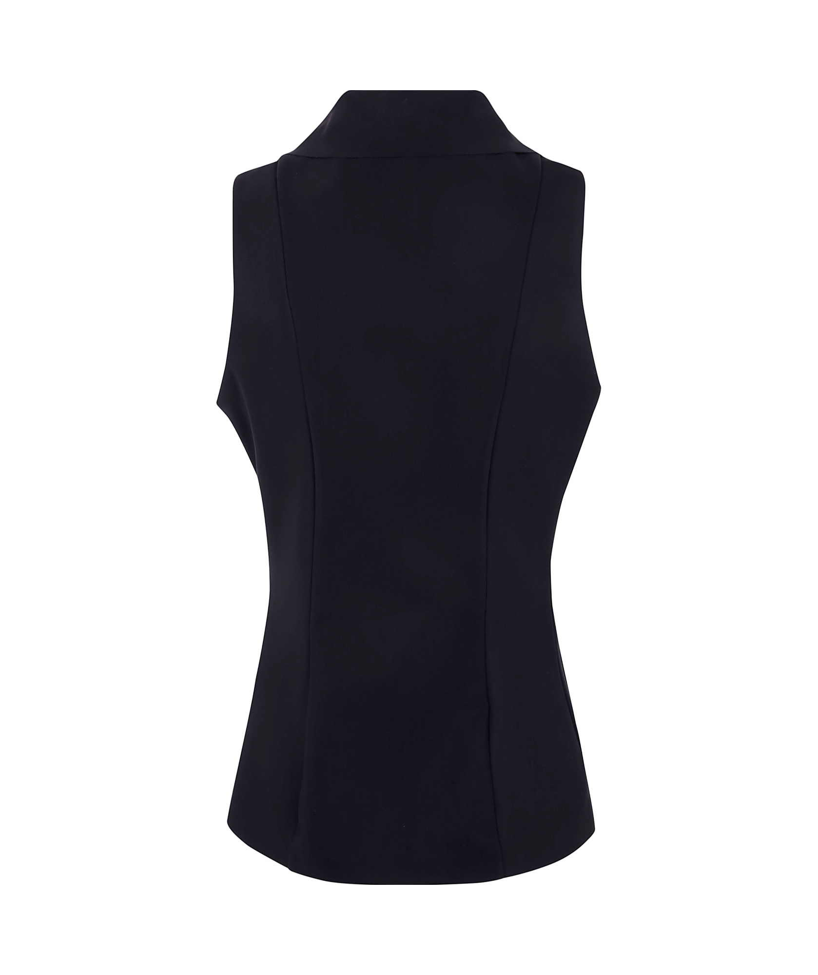 Shop Chiara Boni La Petite Robe Sumio Vest In Black