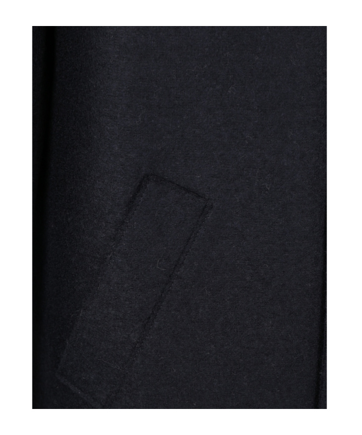 Harris Wharf London Hooded Felt Coat