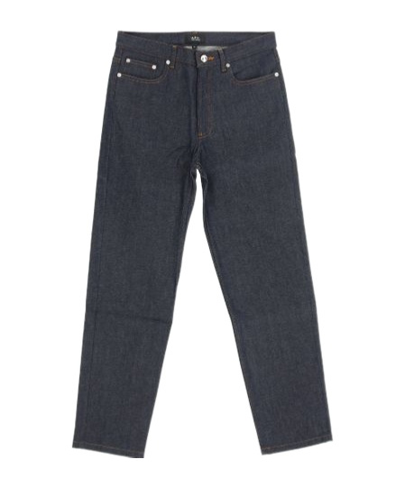 Apc A.p.c. Mens Martin Stonewashed Black Denim Jeans In Black