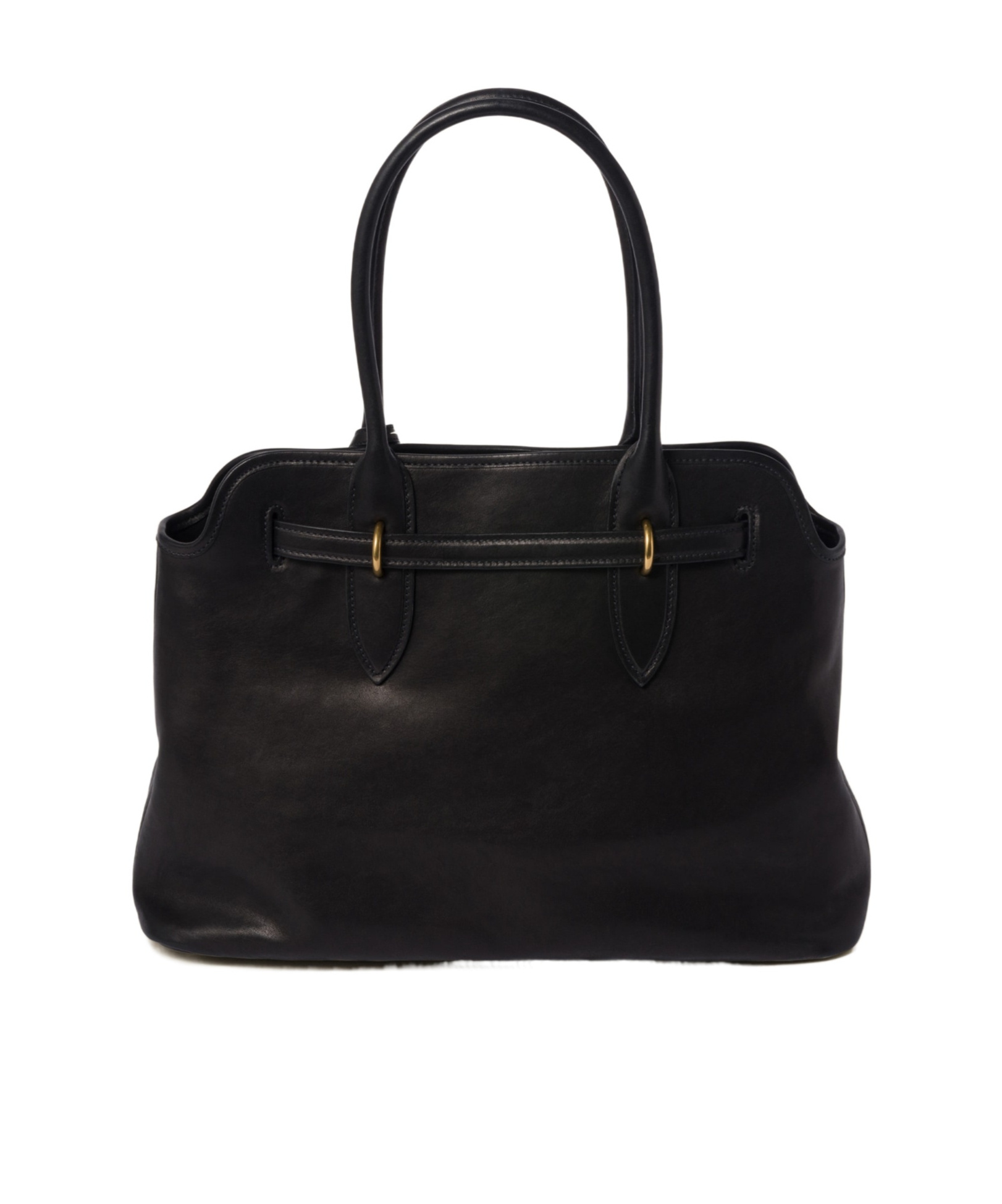 Miu Miu Black Nappa Leather Aventure Bag Women In Black