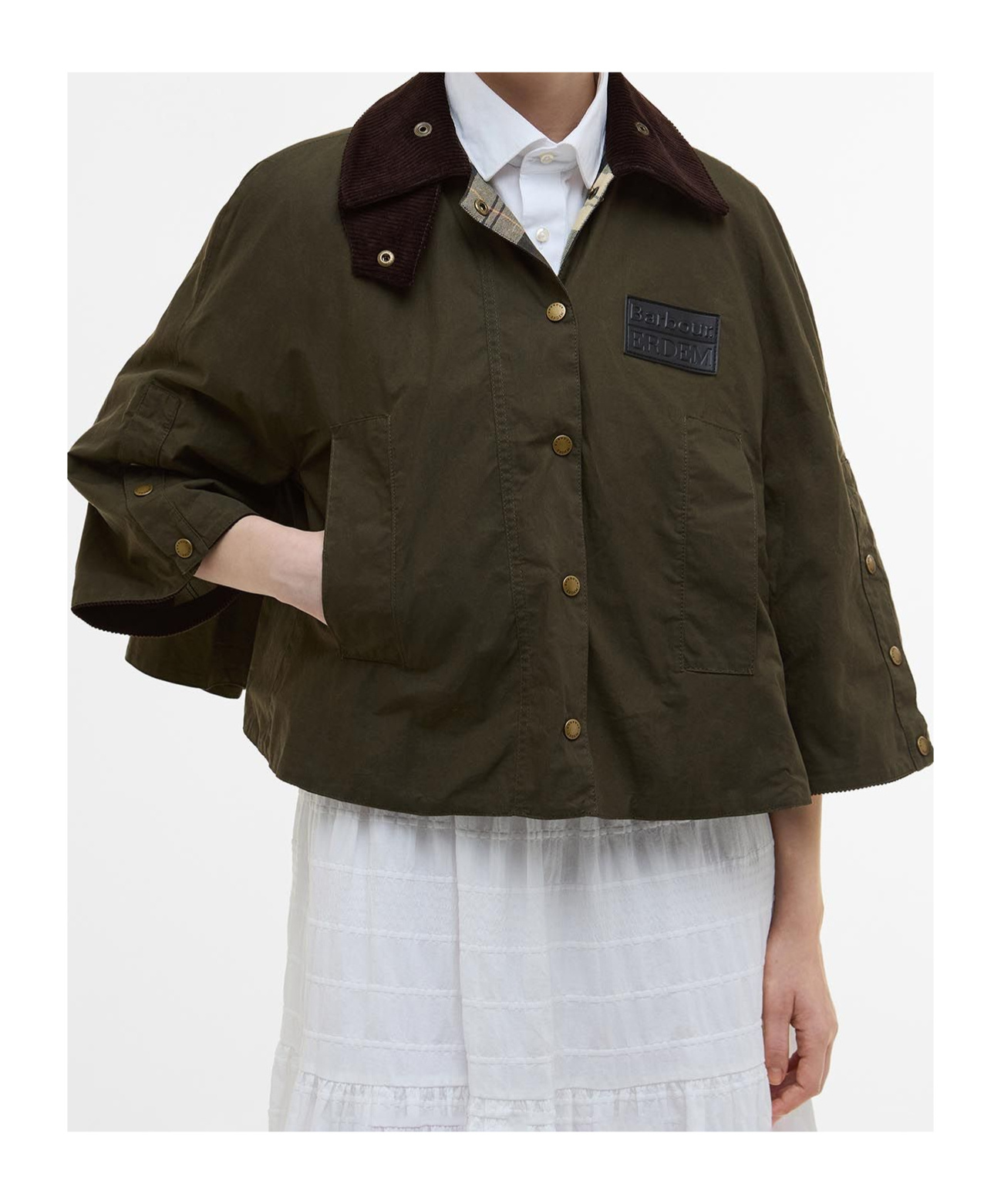 Barbour X Erdem Clover Jacket In Black
