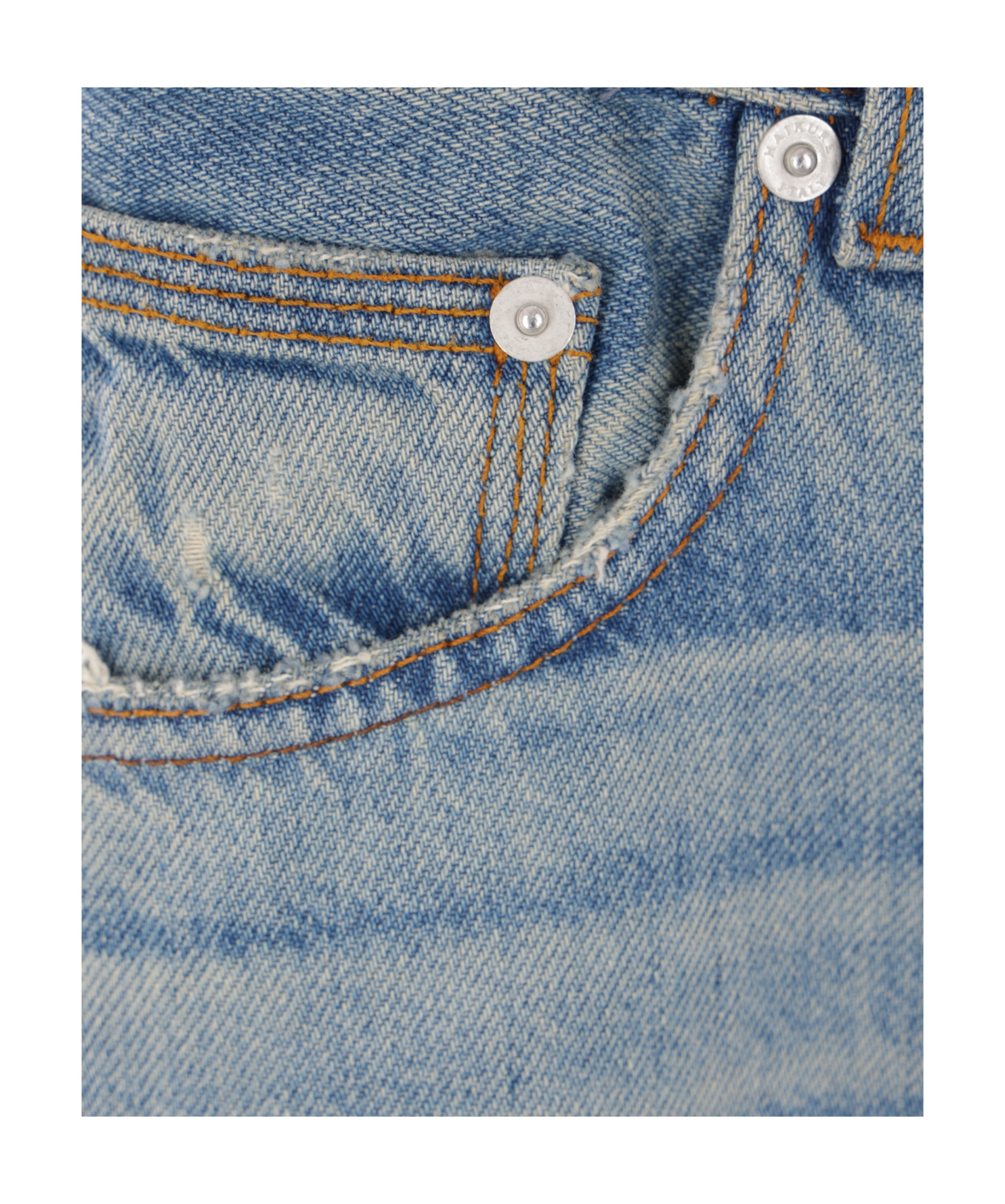 Haikure Logo-patch Jeans In Gray