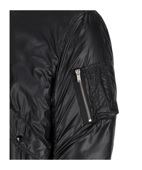 Saint Laurent Black Regular Fit Bomber Jacket In Black