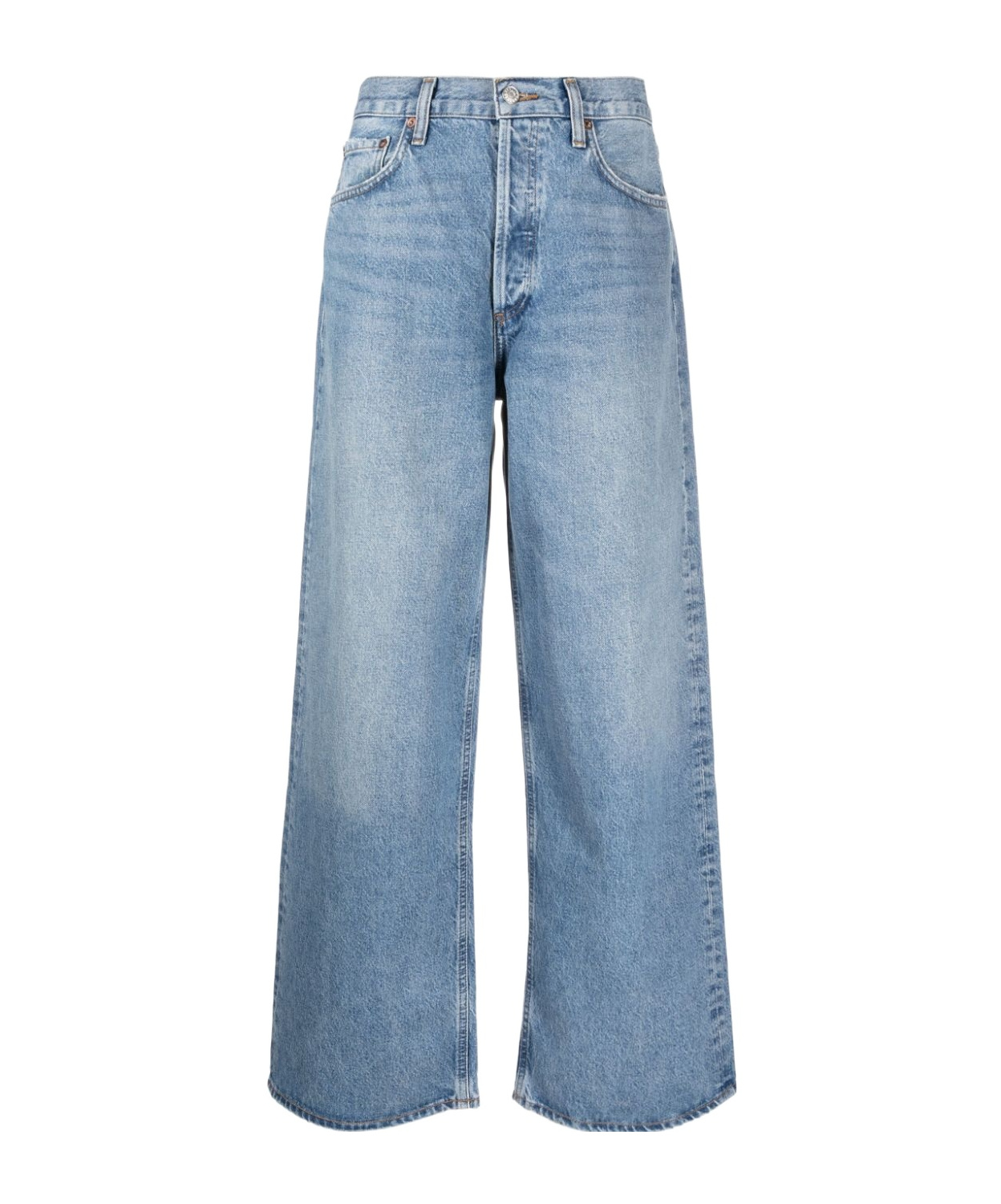 Agolde Five-pocket Denim Trousers