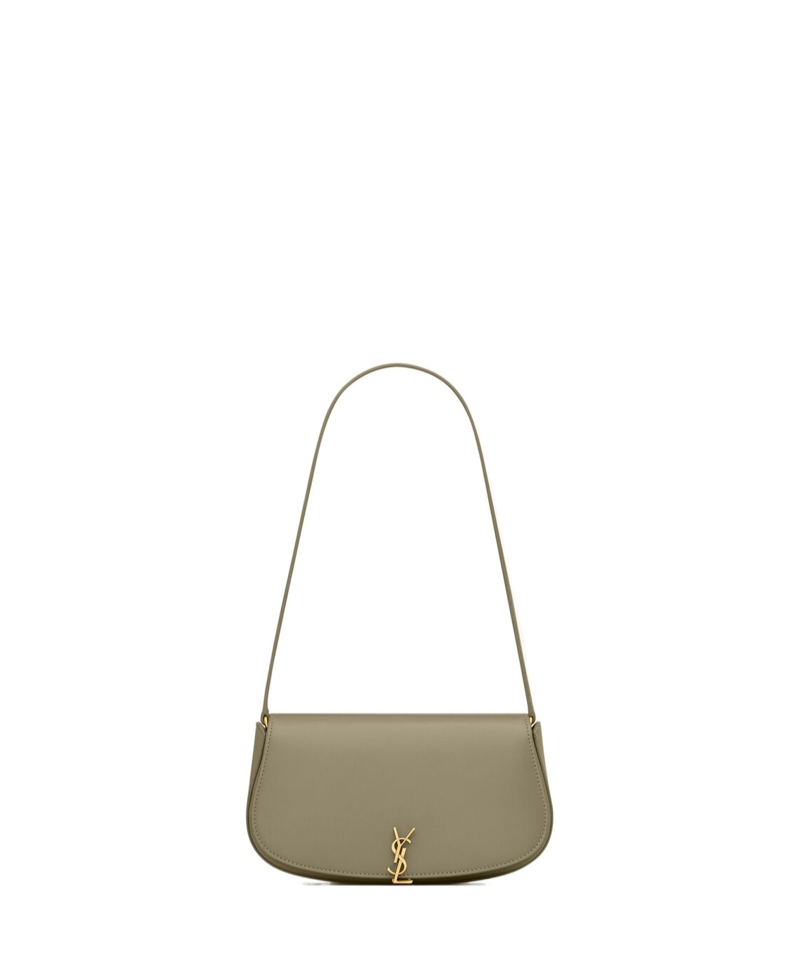 Saint Laurent Mini Voltaire In Box In Gray