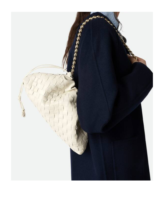 Bottega Veneta Leather Dustbag Shoulder Bag