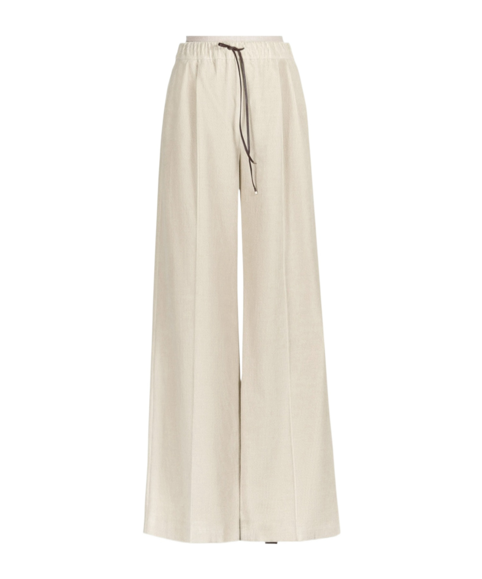 Max Mara Elastic Waist Casual Pants In Nude