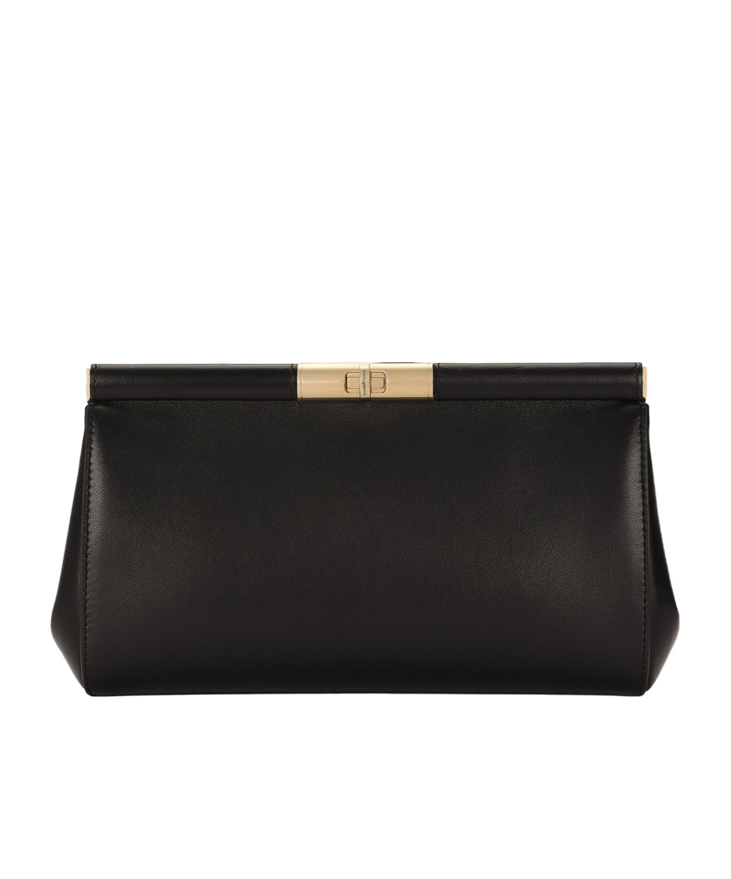Dolce & Gabbana Marlene Small Satin Shoulder Bag In Black