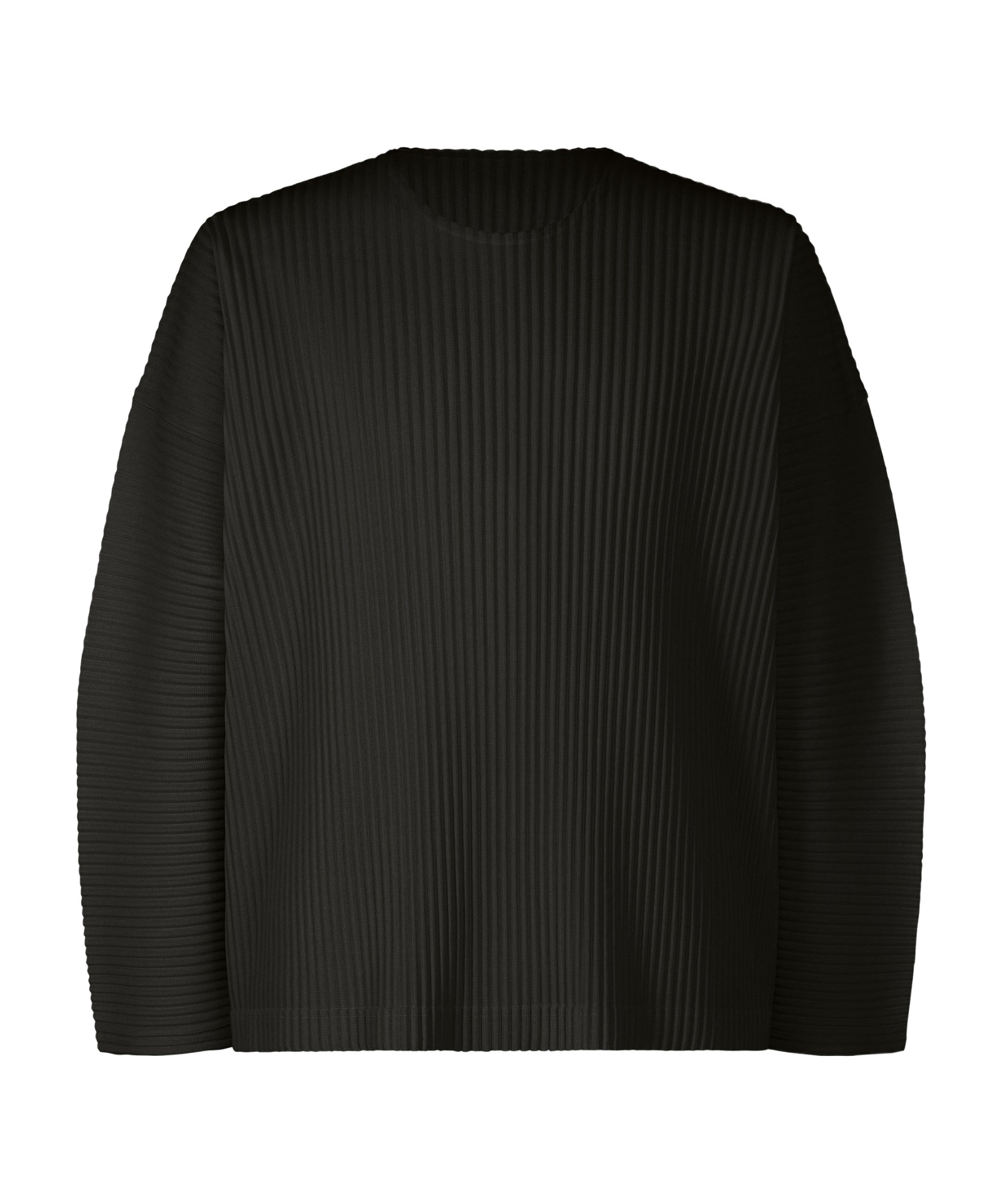 Issey Miyake Long-sleeved T-shirt In Black
