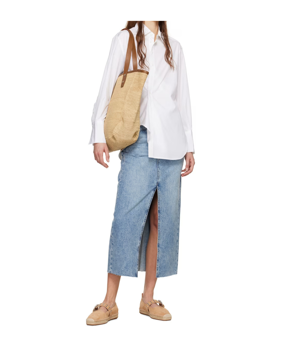 Rag & Bone Asymmetrical Design Shirt In White
