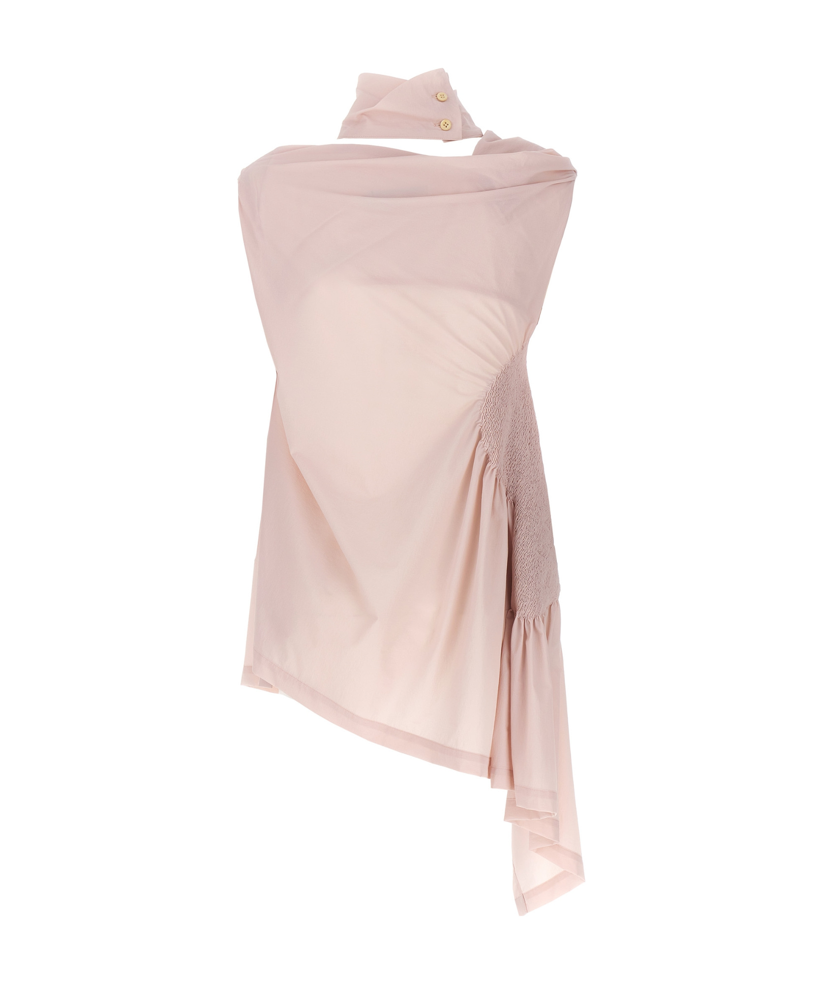 Issey Miyake Eye Of The Bean Top In Nude