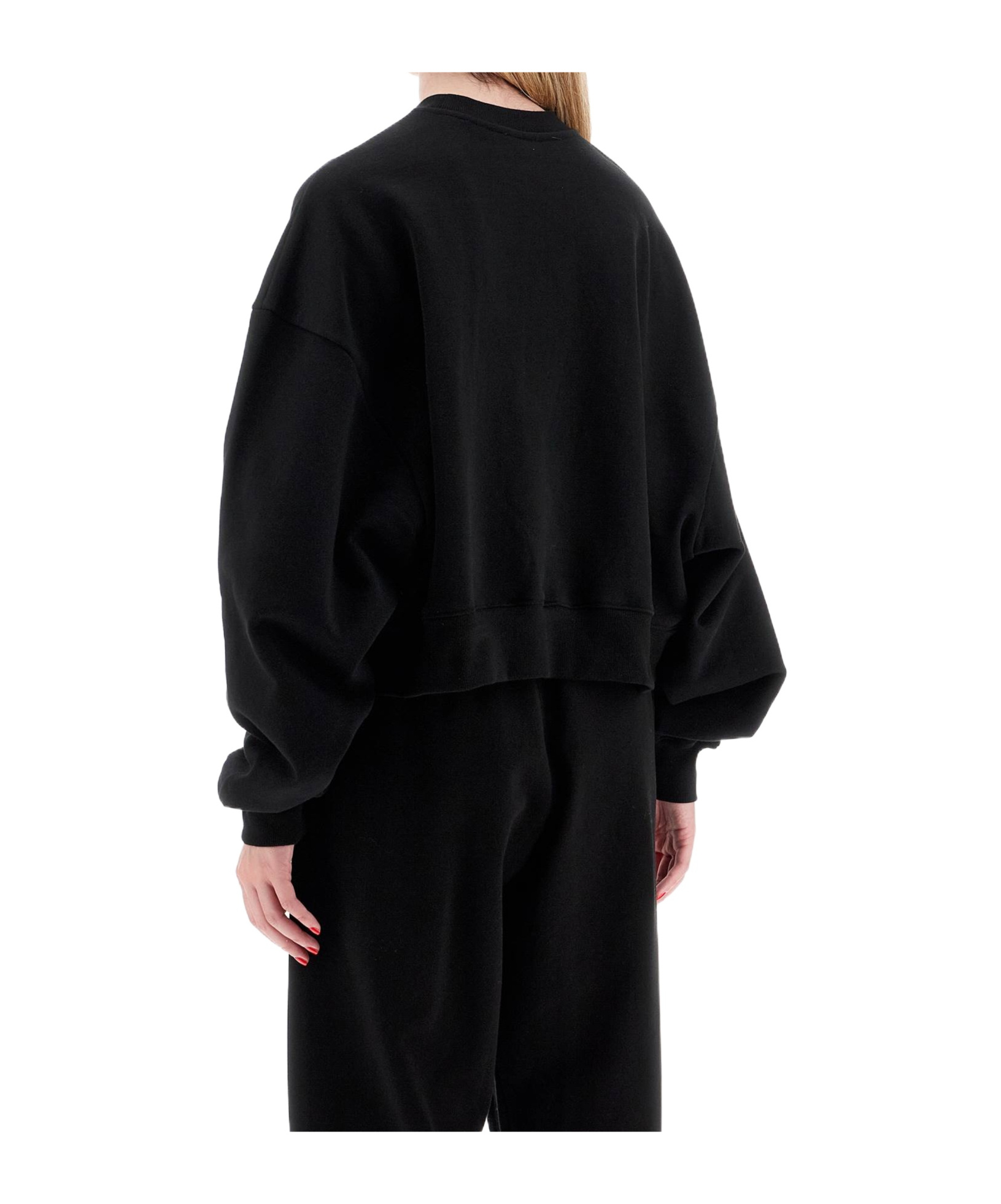 Shop Wardrobe.nyc X Hailey Bieber Long-sleeved Hoodie In Black