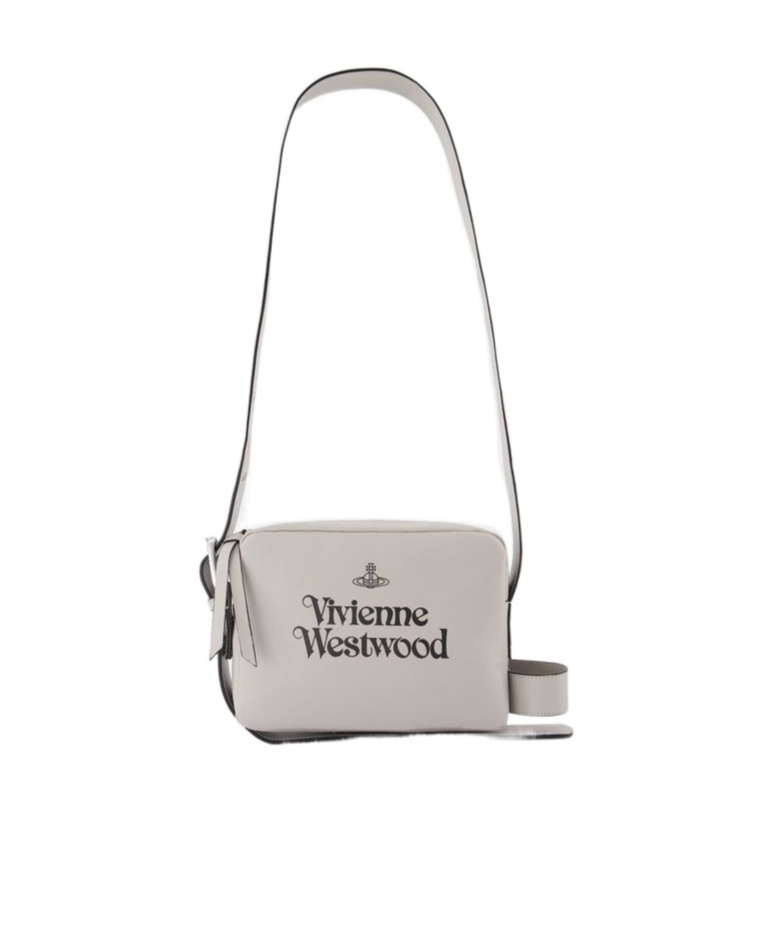 Vivienne Westwood Carrie Shoulder Bag In Gray