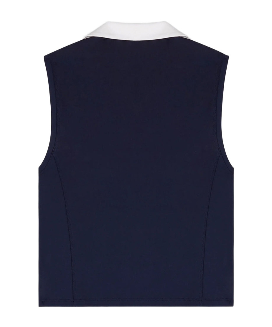 Sporty And Rich Src Sports Polo Vest In Blue