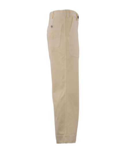 Etro Belt Loop Casual Pants In Brown