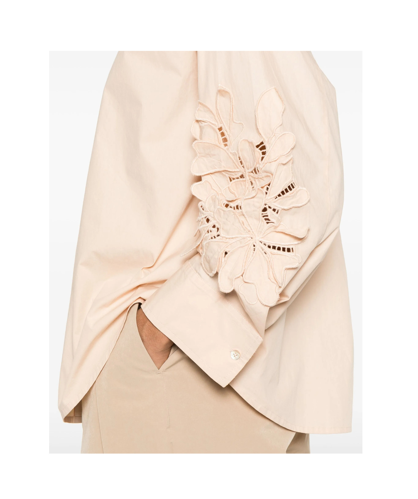 FORTE FORTE EMBROIDERED SHIRT