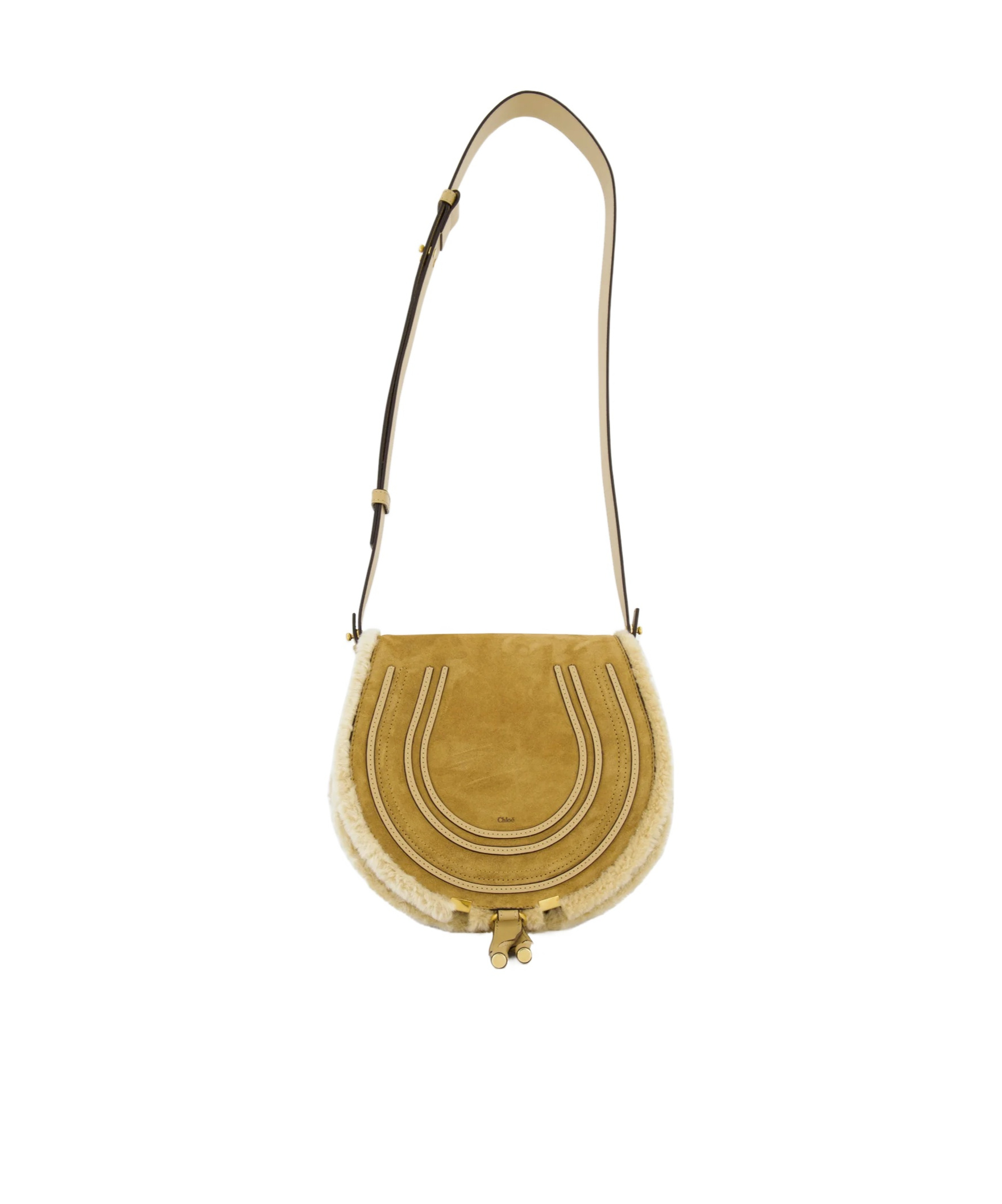 Chloé Flap Shoulder Bag In Brown