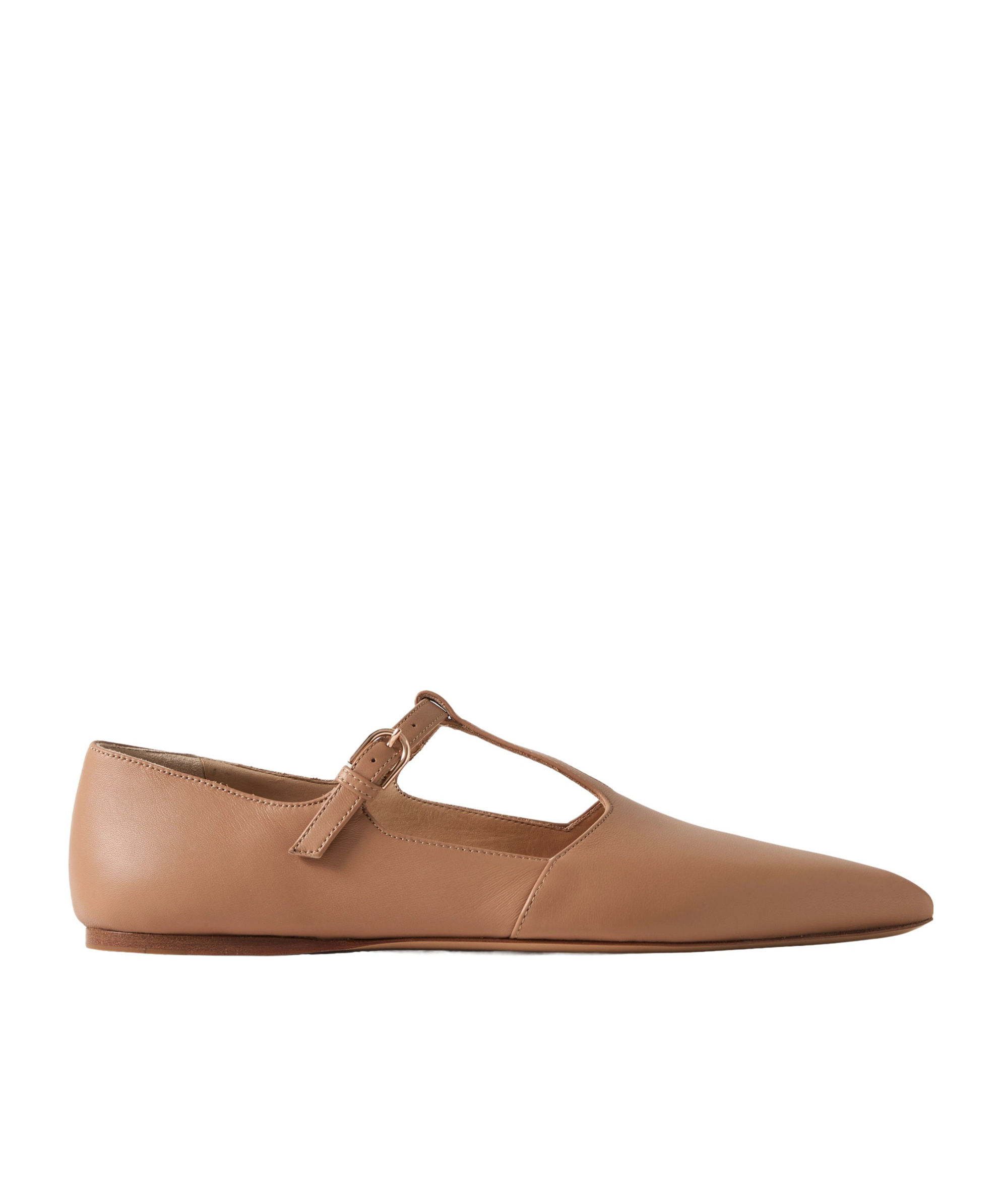Gabriela Hearst Pointed-toe Flats In Neutral