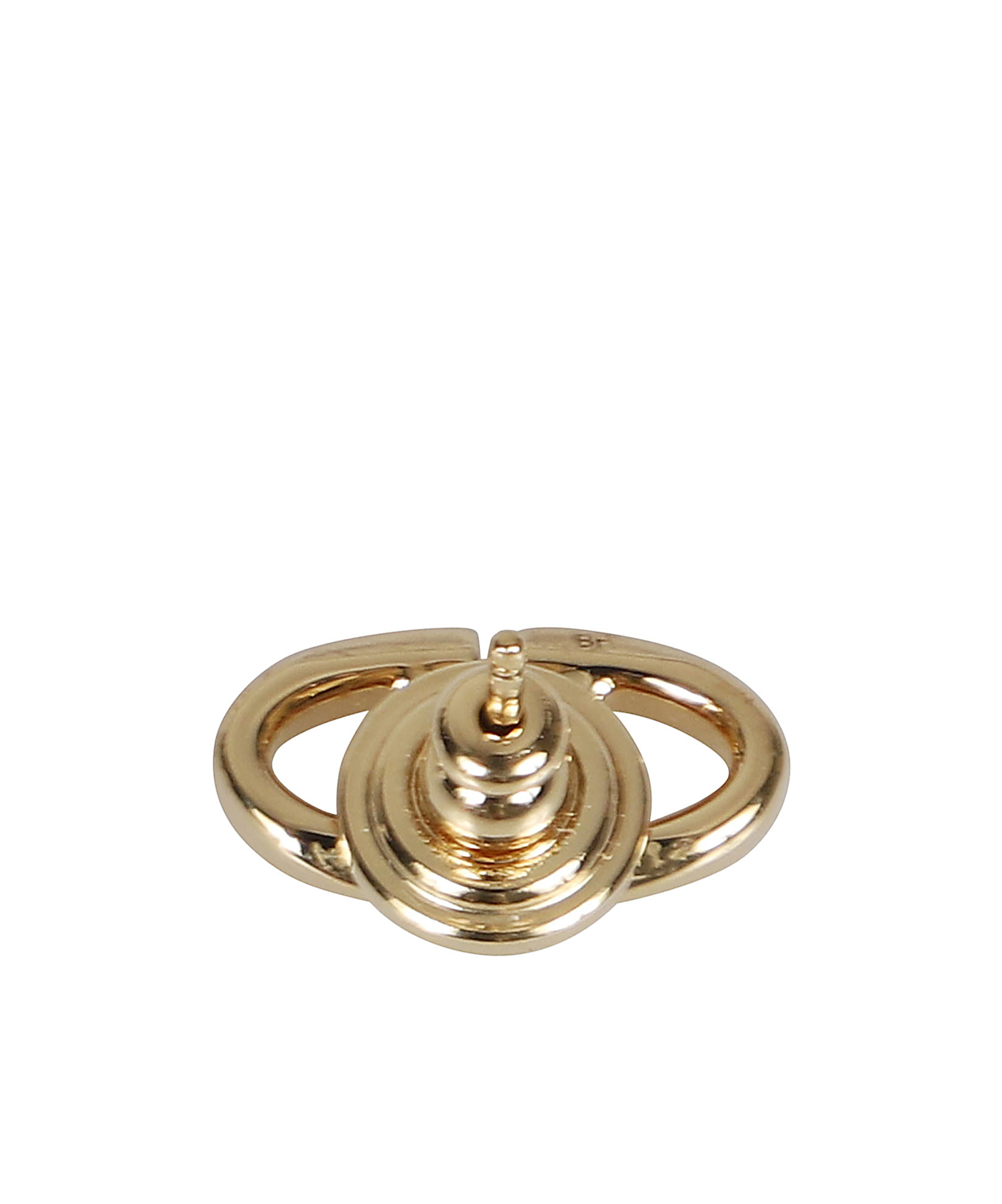 Valentino Garavani Vlogo Signature Mono Earring In Yellow