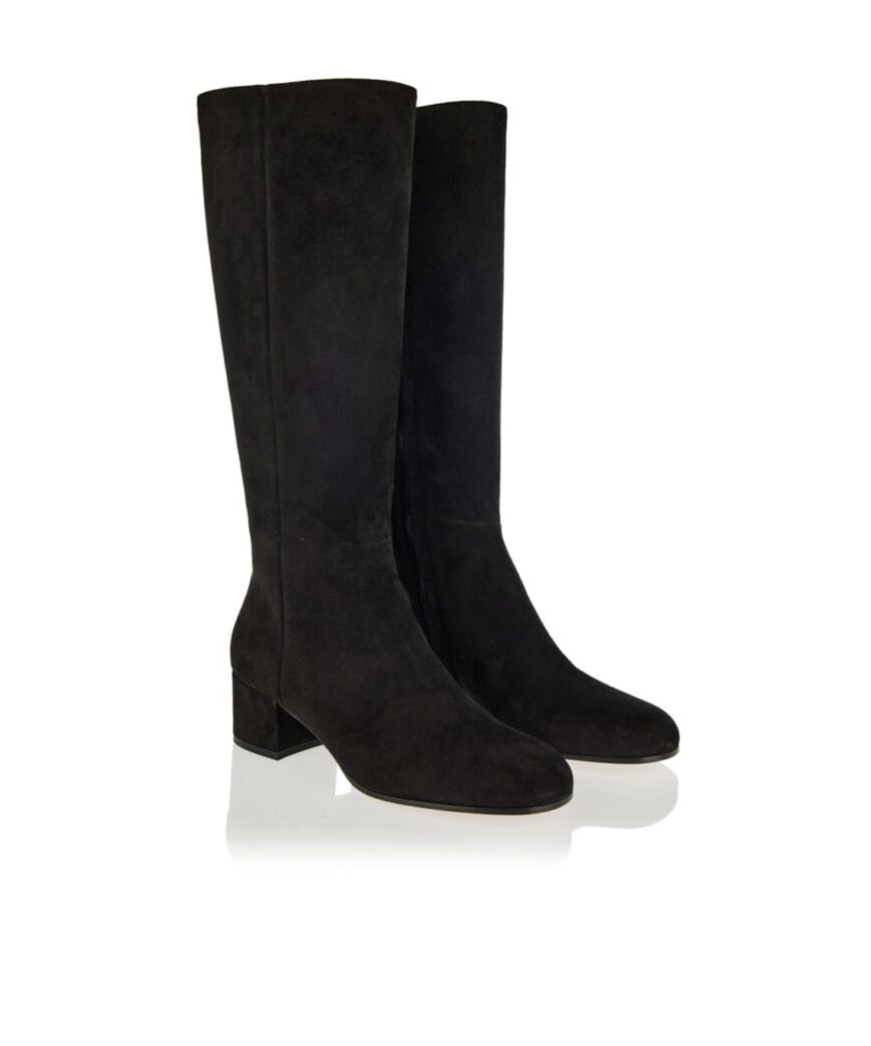 Gianvito Rossi 45mm Joelle Boots In Black