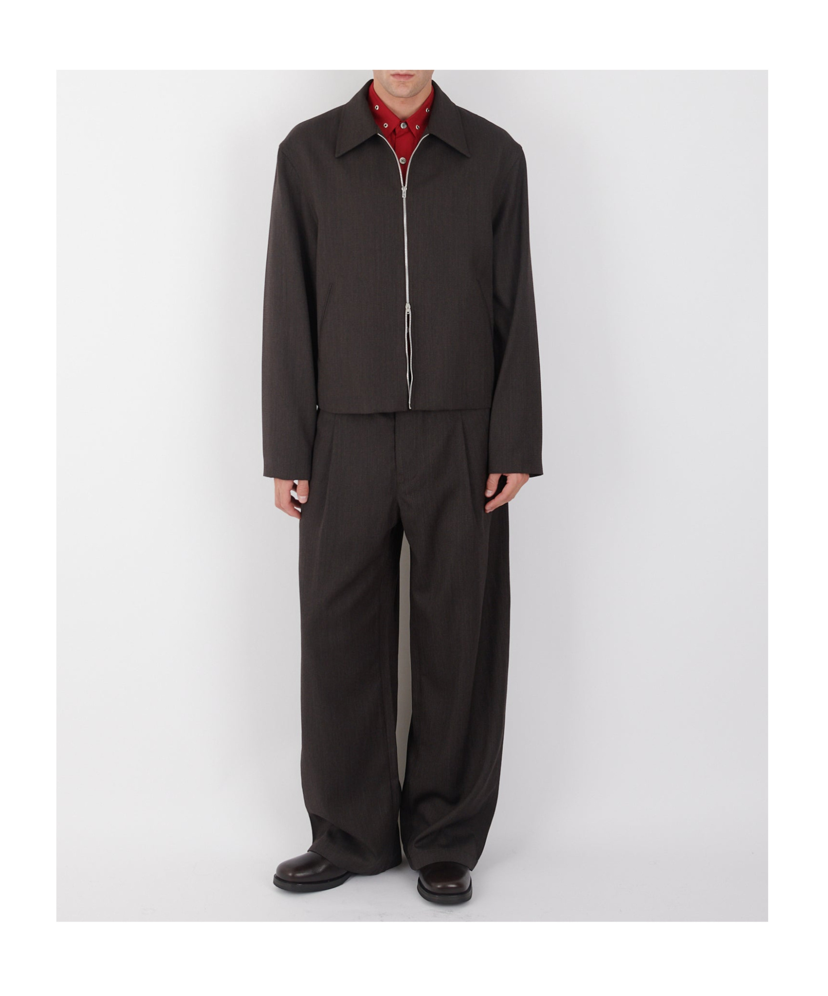 Our Legacy Elastic Waist Casual Pants In Brown