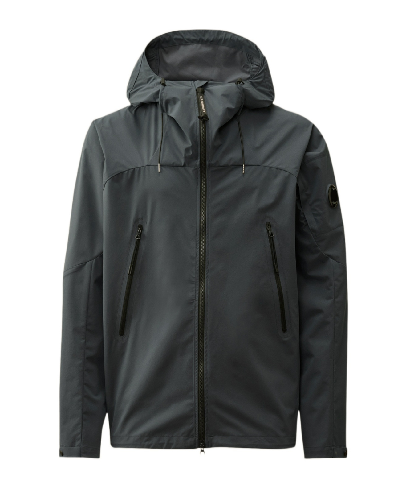 C.p. Company Pro-tek Hooded Jacket In Black