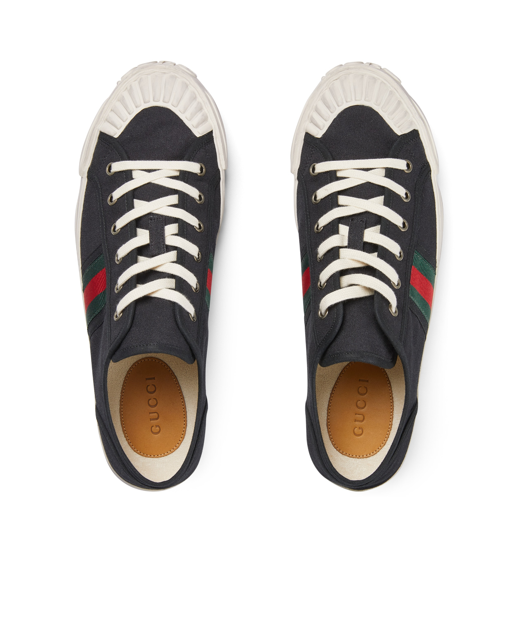 Gucci Herren-sneaker Mit Web In Multicolor