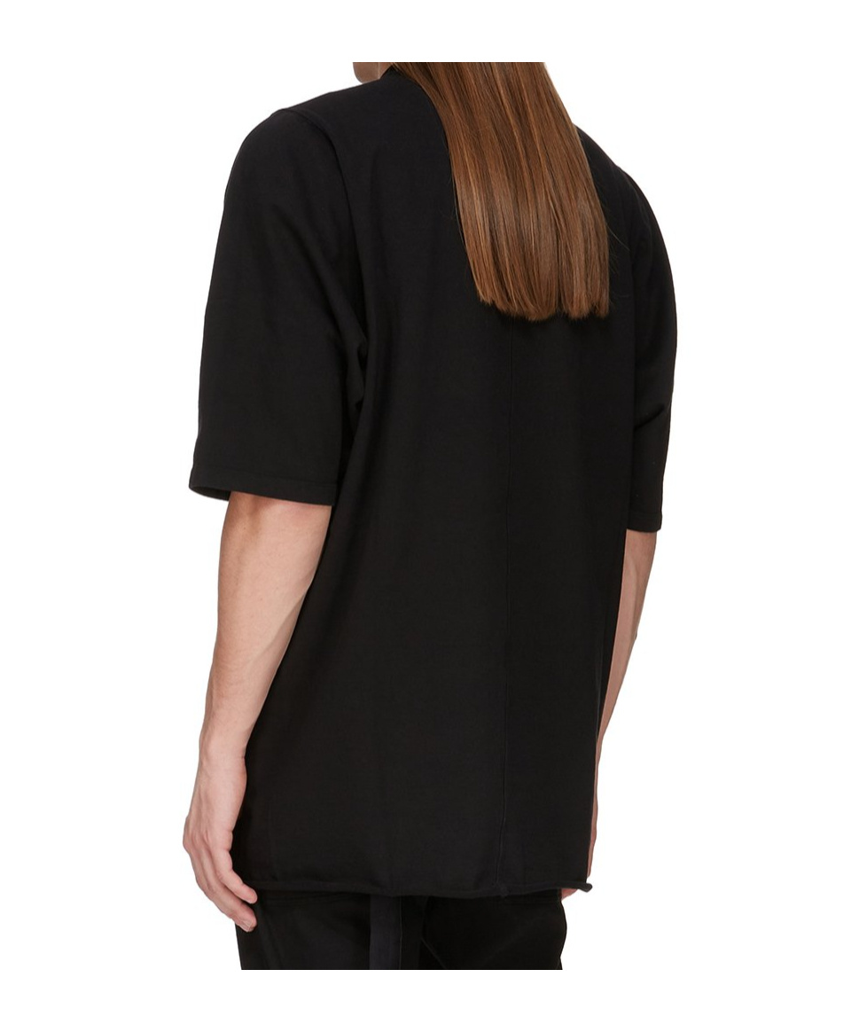 Rick Owens Drkshdw Short-sleeved T-shirt In Black