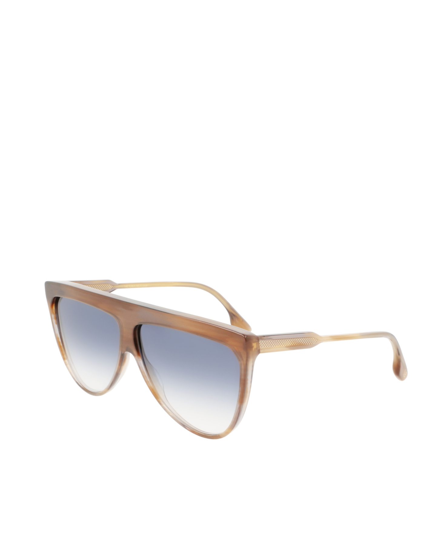 Victoria Beckham Round-frame Sunglasses In Brown
