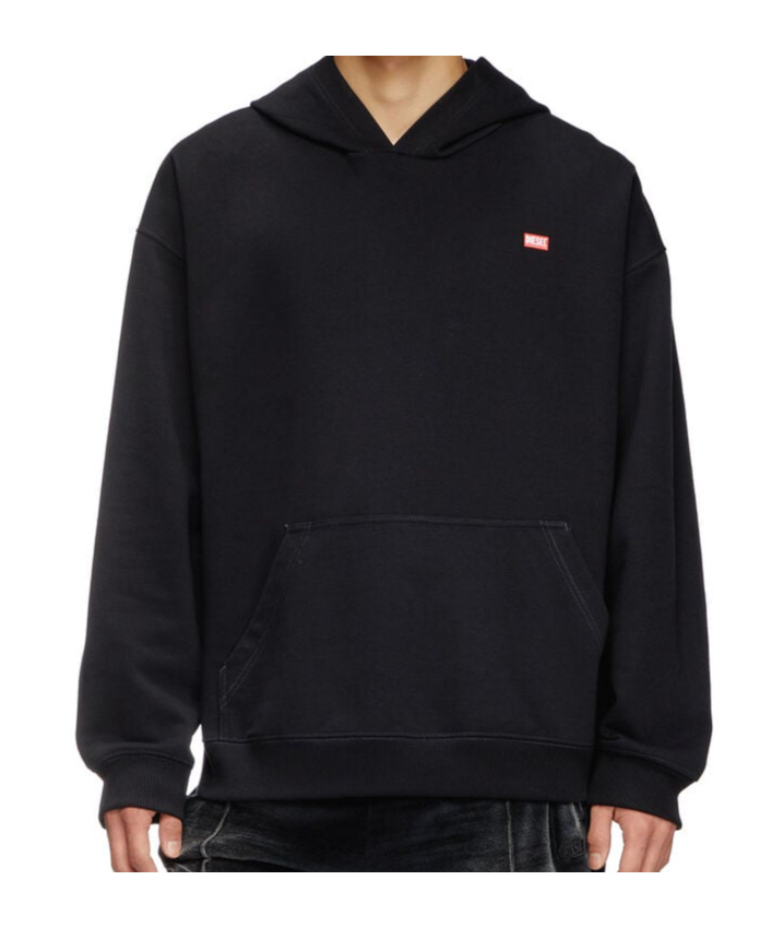 Diesel Long-sleeved Sweater In Black