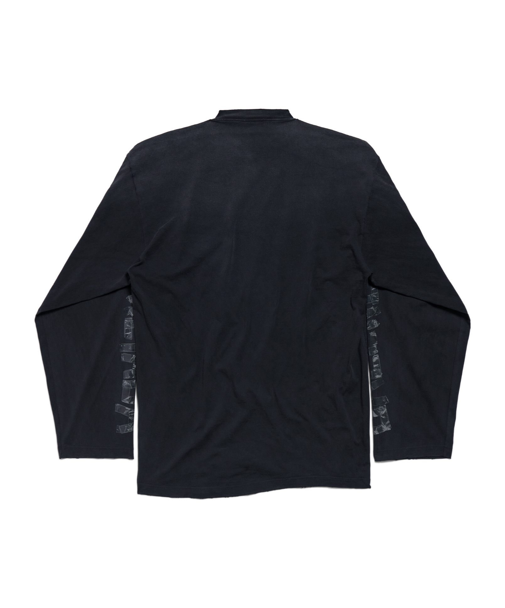 Balenciaga Shifted Og L S Ts In Black