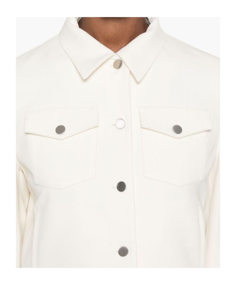 Theory Shrunken Jacket In White