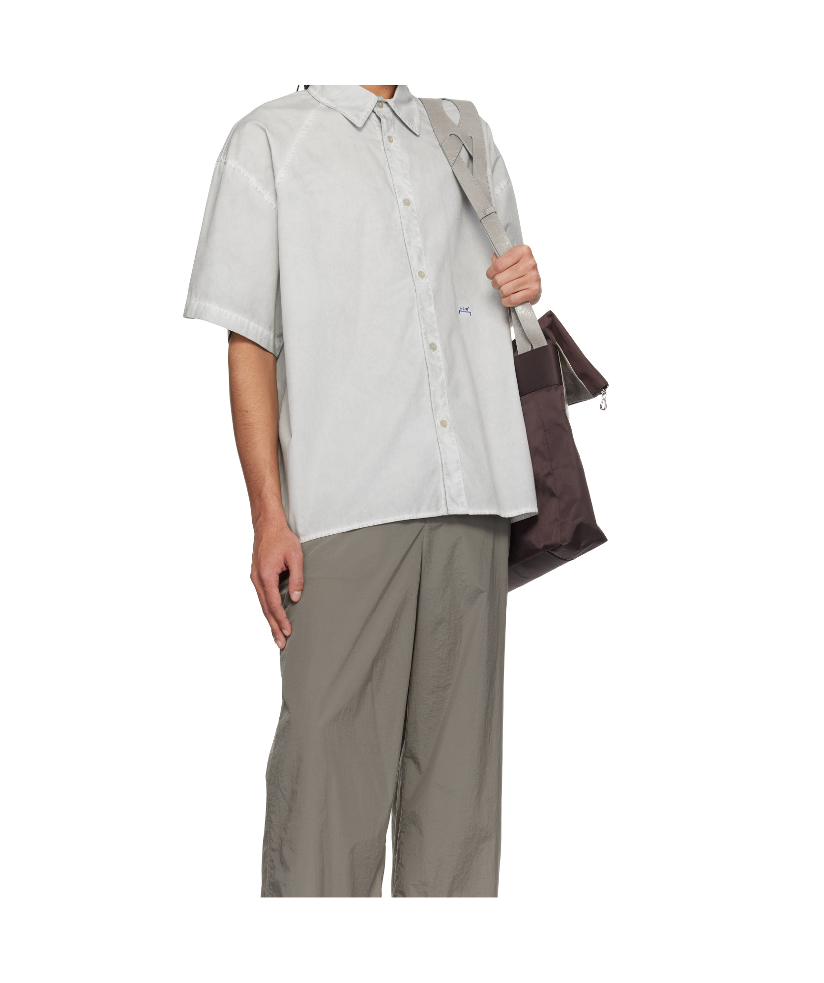 A-cold-wall* Millbank Short Sleeve Shirt In White