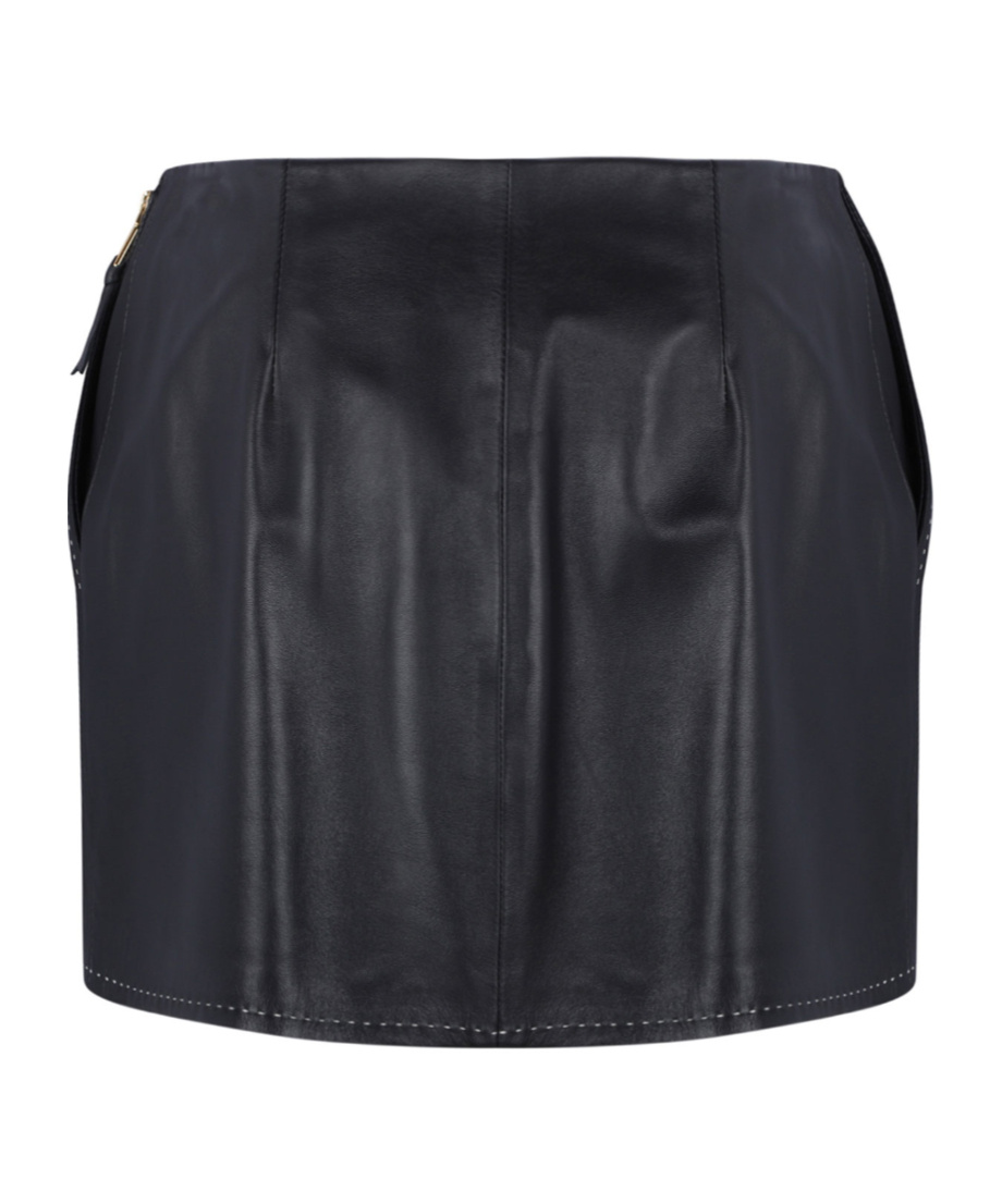 ELISABETTA FRANCHI SIDE ZIPPER SKIRT