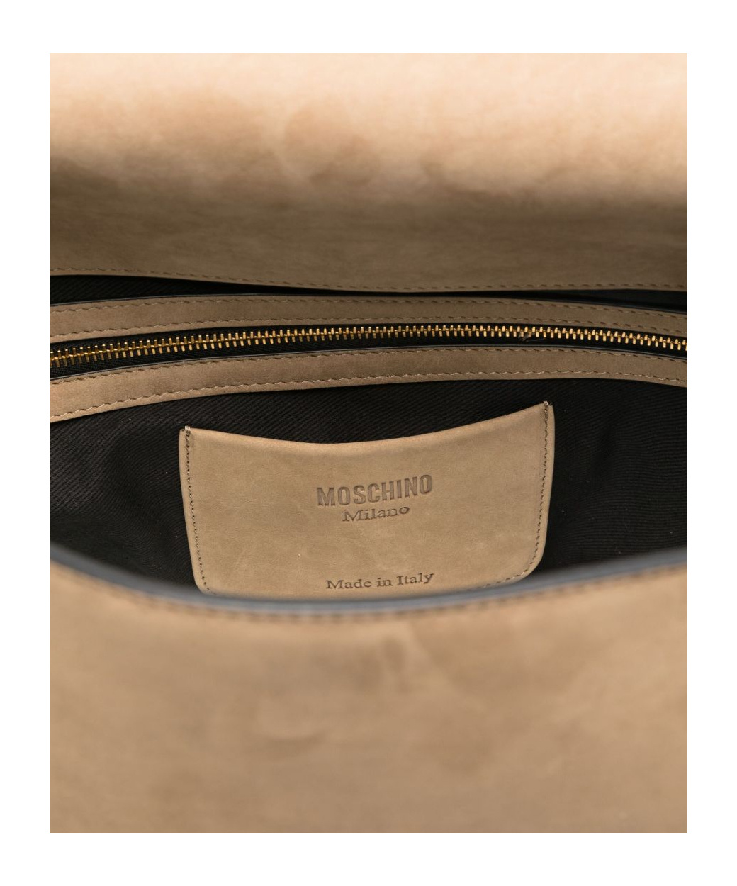 Moschino Versatile Tote Bag Adjustable Strap In Brown