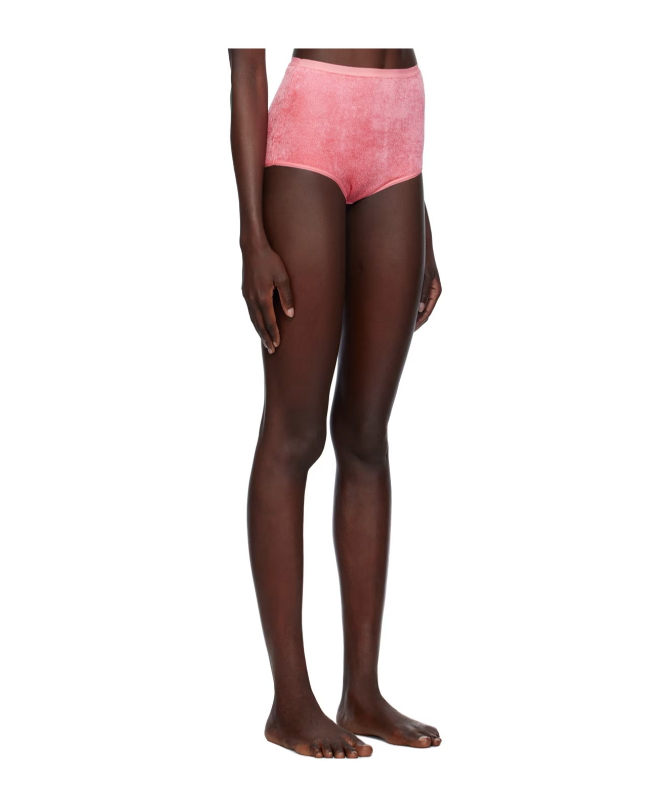 Baserange High-waisted Briefs In Pink