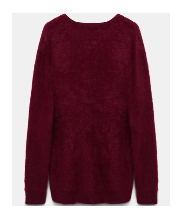 Shop Dorothee Schumacher Long-sleeved Cashmere Sweater In Brown
