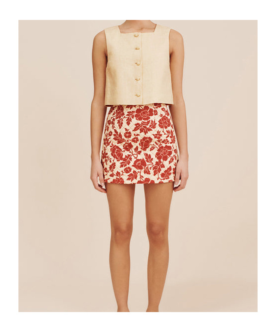 POSSE PATTERNED SKIRT 