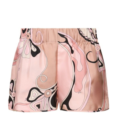 Pucci Printed Chevron Shorts