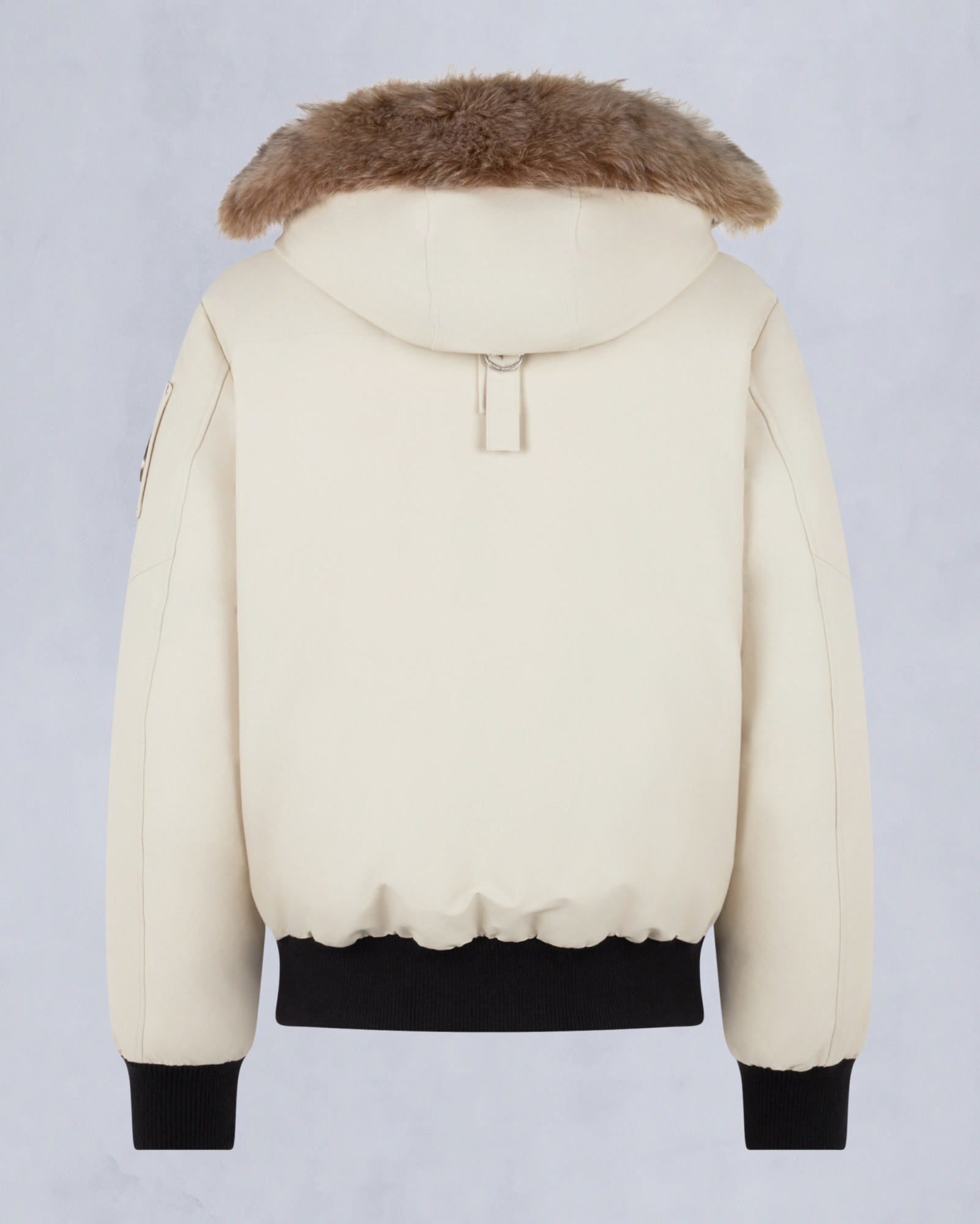 Moose Knuckles Long-sleeved Cotton Jacket In White