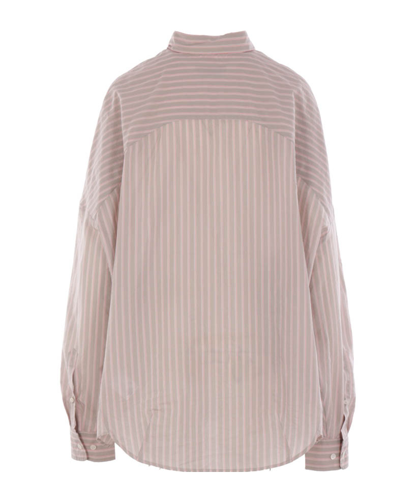 Shop Dries Van Noten Lapel Long Sleeve Shirt In Nude