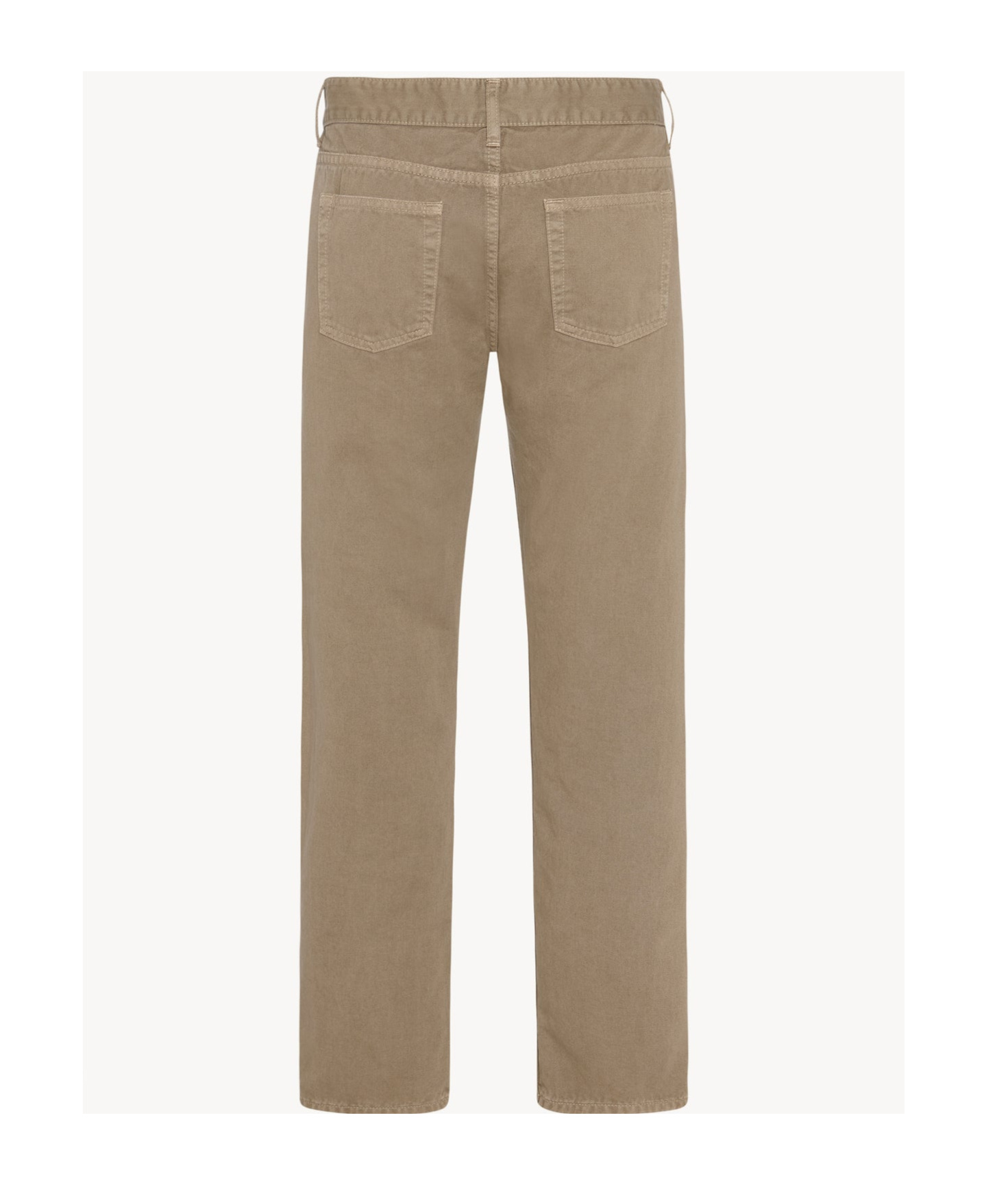 The Row Belt Loop Denim Trousers In Brown
