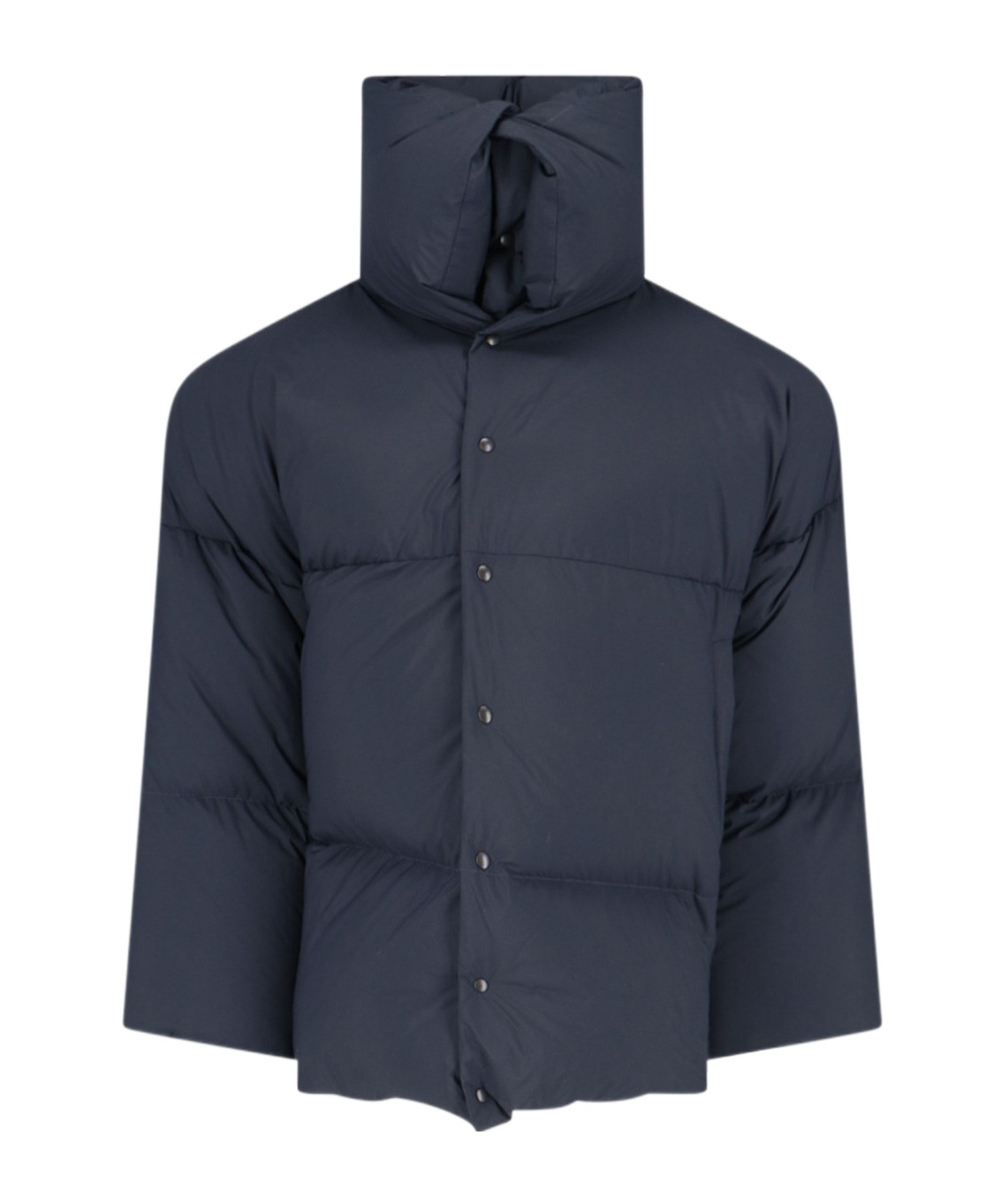 Alaïa Long-sleeved Down Jacket In Black